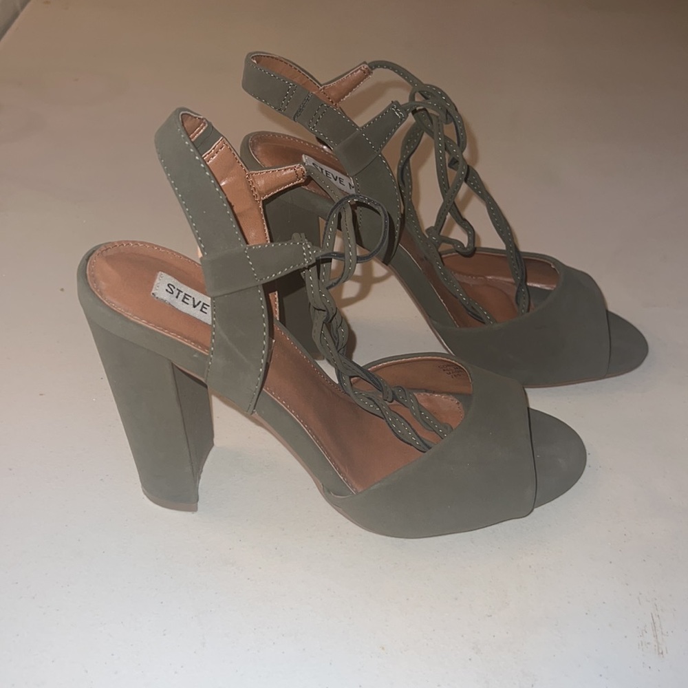Olive Green Heels